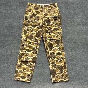 Gamehide Hunting Pants Mens 33x32.5 Brown Camo Waterproof Rain Outdoor Field
